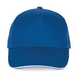 KP124 SANDWICH PEAK CAP - 5 PANELS