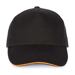 KP124 SANDWICH PEAK CAP - 5 PANELS