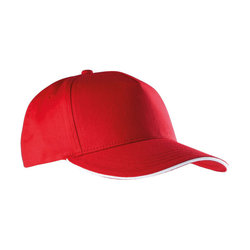 KP130 SANDWICH PEAK CAP - 5 PANELS