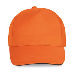 KP130 SANDWICH PEAK CAP - 5 PANELS