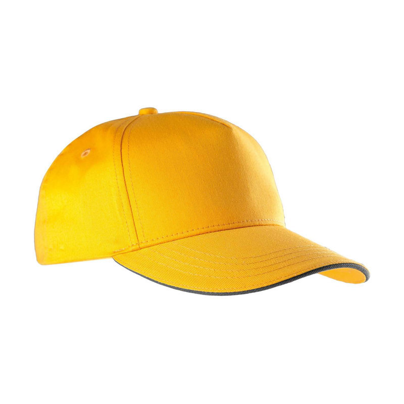 KP130 SANDWICH PEAK CAP - 5 PANELS