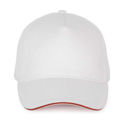 KP189 5 PANELS COTTON SANDWICH CAP
