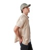 KP198 CAP IN ORGANIC COTTON WITH CONTRASTING SANDWICH PEAK - 6 PANELS