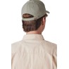 KP198 CAP IN ORGANIC COTTON WITH CONTRASTING SANDWICH PEAK - 6 PANELS