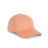 KP198 CAP IN ORGANIC COTTON WITH CONTRASTING SANDWICH PEAK - 6 PANELS