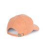 KP198 CAP IN ORGANIC COTTON WITH CONTRASTING SANDWICH PEAK - 6 PANELS