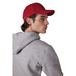 KP233 6 PANEL CAP IN ORGANIC COTTON