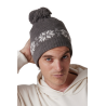 KP540 FAIR ISLE KNIT BEANIE