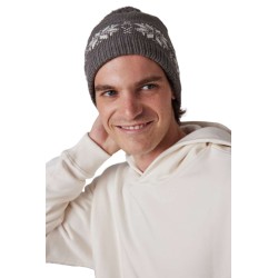 KP540 FAIR ISLE KNIT BEANIE