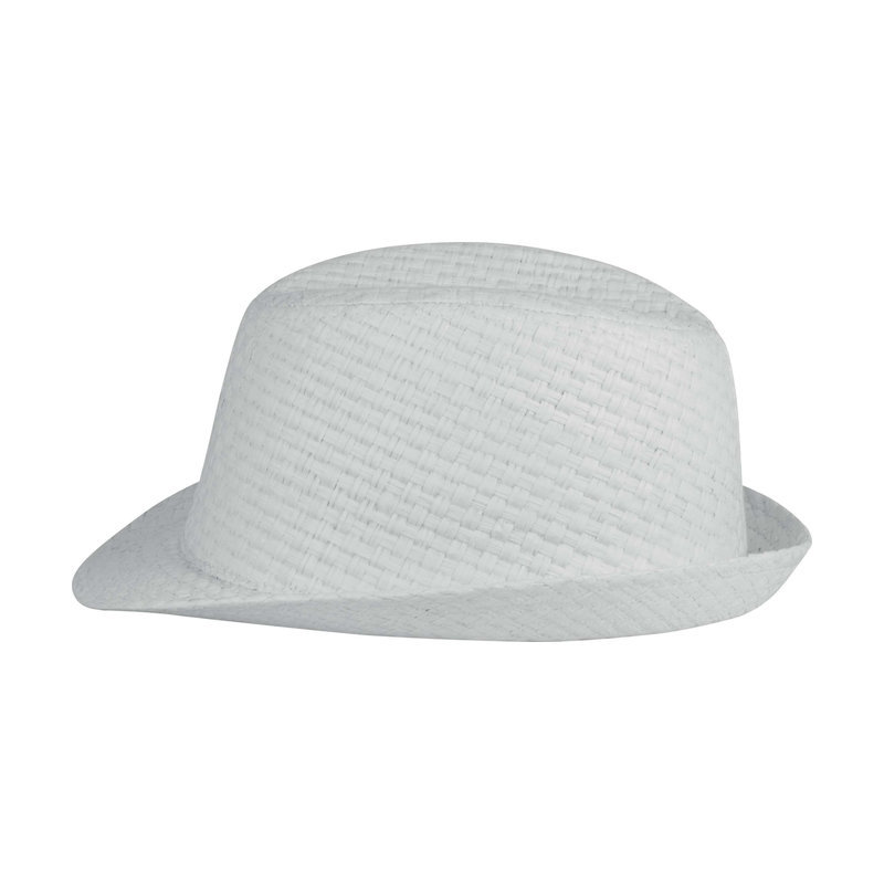 KP612 RETRO PANAMA - STYLE STRAW HAT
