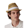 KP613 BRAIDED PANAMA HAT