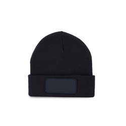 KP895 BEANIE WITH PATCH