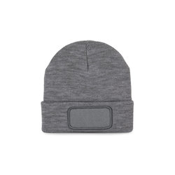 KP895 BEANIE WITH PATCH
