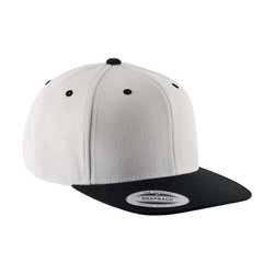 KP910 FLAT PEAK CAP - 6 PANELS