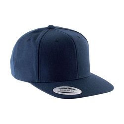 KP910 FLAT PEAK CAP - 6 PANELS