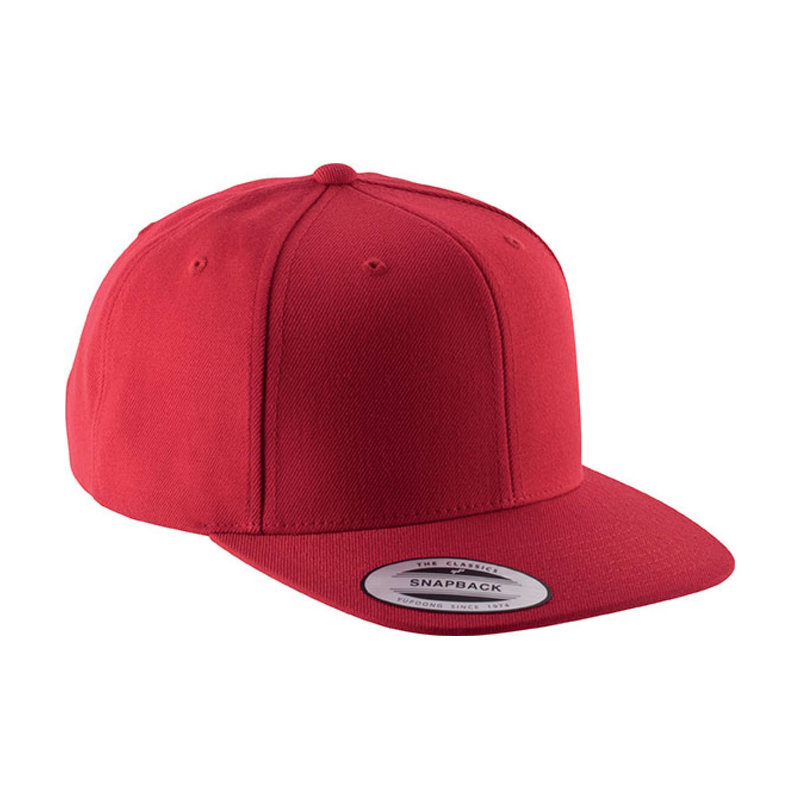 KP910 FLAT PEAK CAP - 6 PANELS
