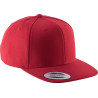 KP910 FLAT PEAK CAP - 6 PANELS