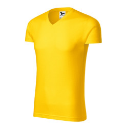 Malfini Koszulka męska Slim Fit V-neck 146
