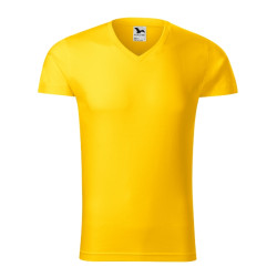 Malfini Koszulka męska Slim Fit V-neck 146