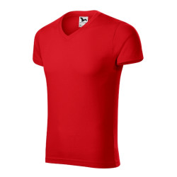 Malfini Koszulka męska Slim Fit V-neck 146