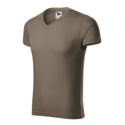 Malfini Koszulka męska Slim Fit V-neck 146