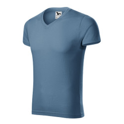 Malfini Koszulka męska Slim Fit V-neck 146