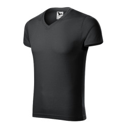 Malfini Koszulka męska Slim Fit V-neck 146