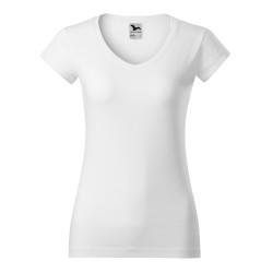 Malfini - Koszulka damska - Fit V-neck 162
