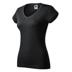 Malfini - Koszulka damska - Fit V-neck 162