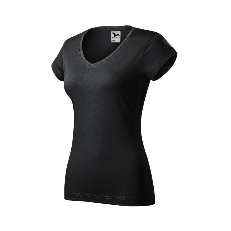 Malfini - Koszulka damska - Fit V-neck 162