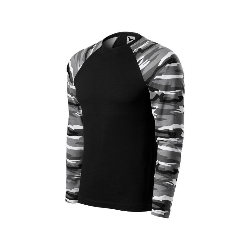 Malfini - Koszulka unisex - Camouflage LS 166