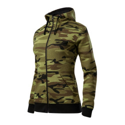 Malfini - Bluza damska - Camo Zipper C20