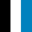Black/White/Blue