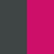 Striped Dark Grey/Tropical Pink