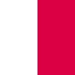 Striped White/Red