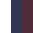 White/Indigo/Wine